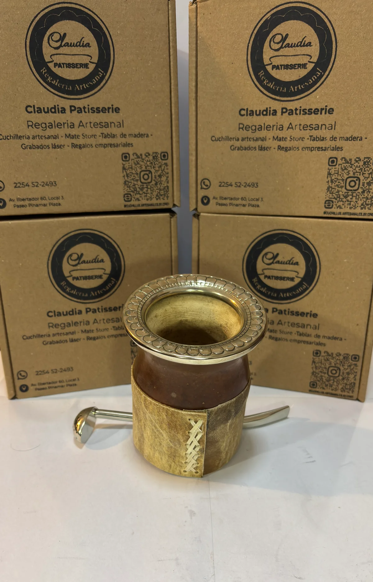 Mate Criollo Premium Virola Alpaca Labrada